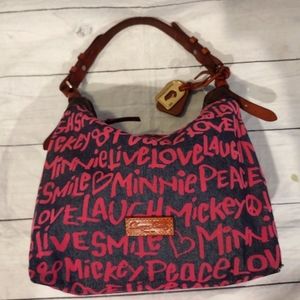 Dooney and Bourke Peace Love Disney Purse